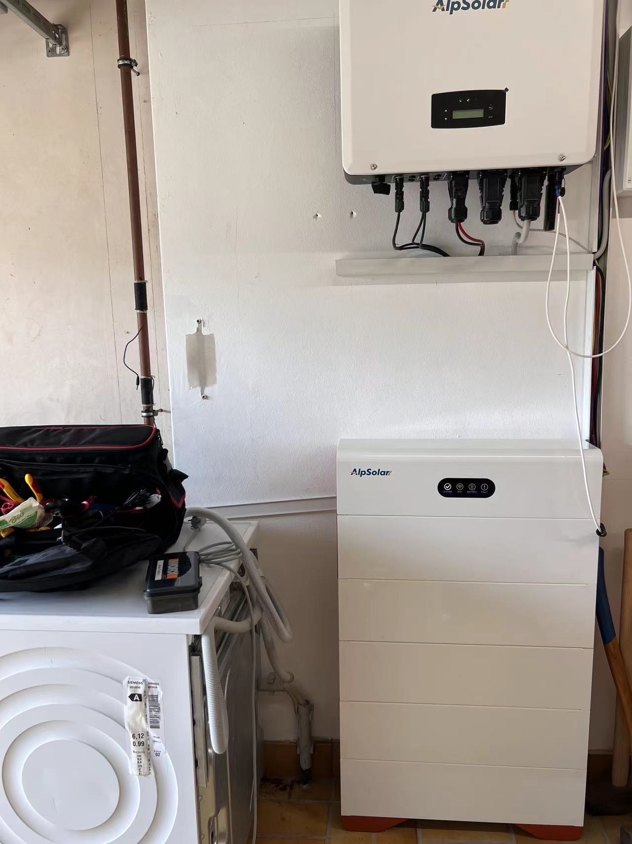 Como H2+Rosa A2 Progetto di stoccaggio dell'energia domestica in Germania