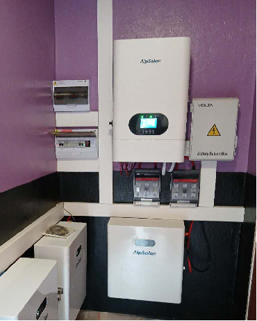 Rosa G2+ tre progetti di stoccaggio di energia domestica Livo in Sudafrica