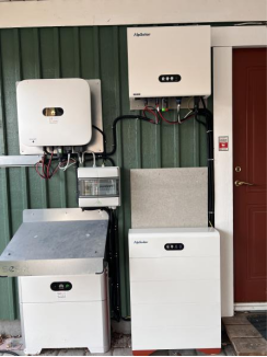  Como H2 +Rosa T2 +Huawei Inverter Home Energy Carice Progetto in Svezia 